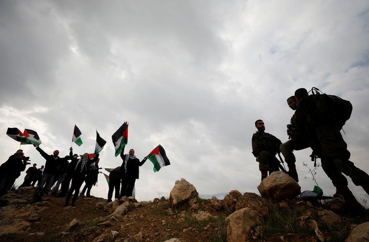 Palestinians head to the Jordan Valley today to protest the "annexation plan".