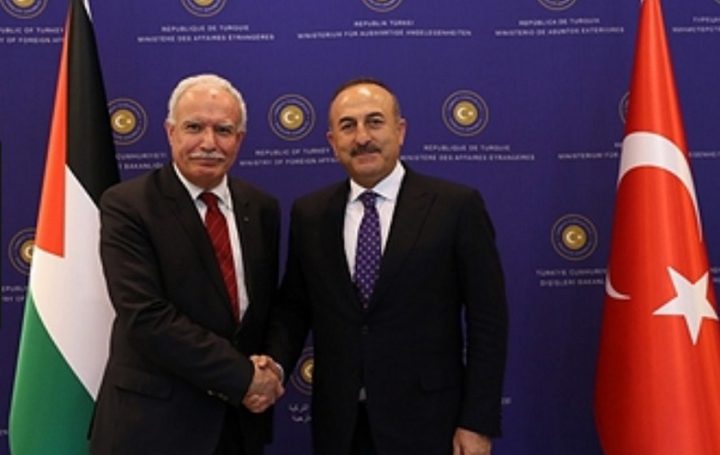 Turkish Foreign Minister supporting holding an international peace conference