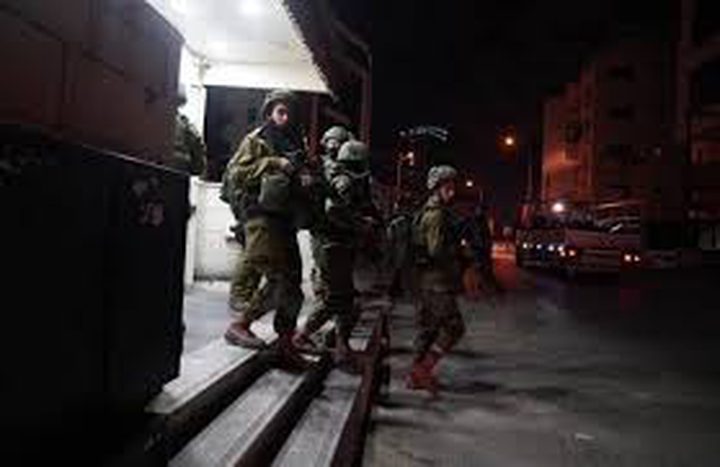 12 Palestinians were  detained in raids in the occupied territories