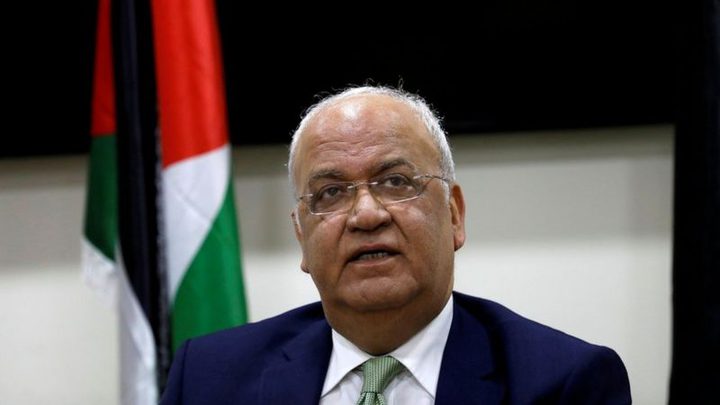 BBC report about his death (Saeb Erekat: Key Palestinian negotiator dies of Covid-19)
